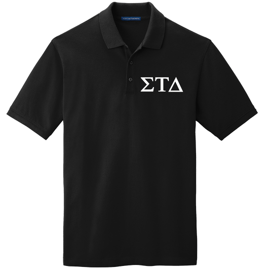 Sigma Tau Delta Men's Embroidered Polo Shirt