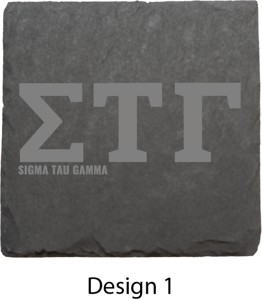 Sigma Tau Gamma Stone Coasters - 4-Pack