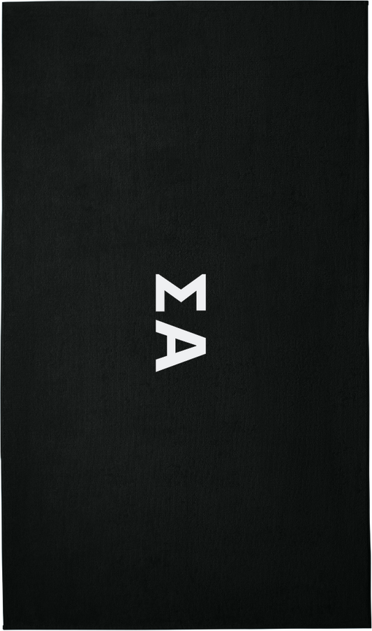 Sigma Alpha Lettered Beach Towels