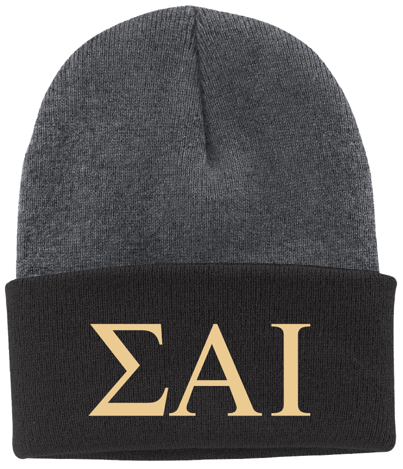 Sigma Alpha Iota Lettered Beanies
