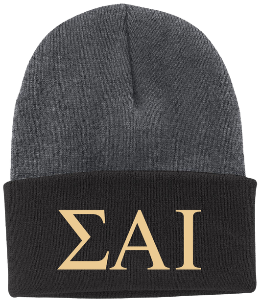 Sigma Alpha Iota Lettered Beanies