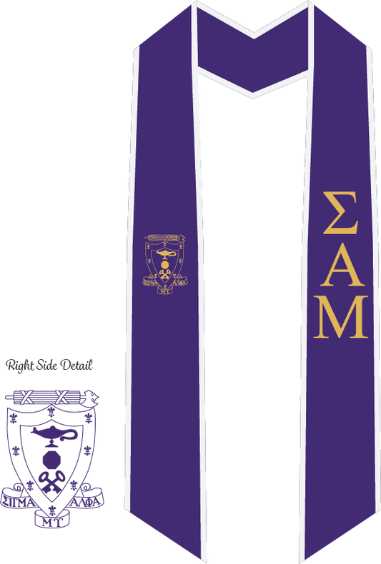 Sigma Alpha Mu Graduation Stoles
