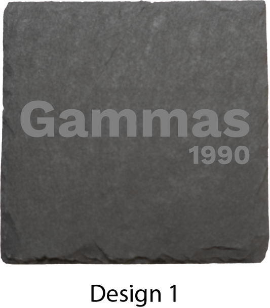 Sigma Lambda Gamma Stone Coasters - 4-Pack
