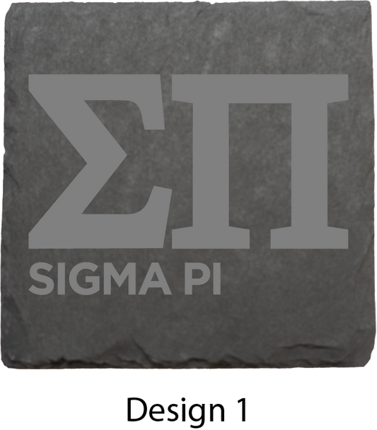 Sigma Pi Stone Coasters - 4-Pack