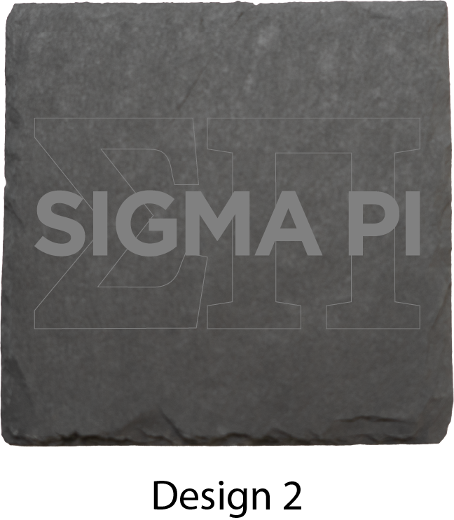 Sigma Pi Stone Coasters - 4-Pack