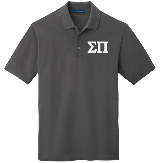 Sigma Pi Men's Embroidered Polo Shirt