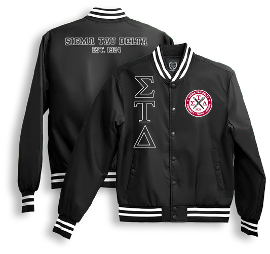 Sigma Tau Delta Bomber Jackets