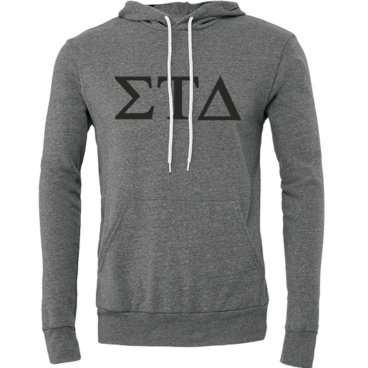 Sigma Tau Delta Lettered Hooded Sweatshirts