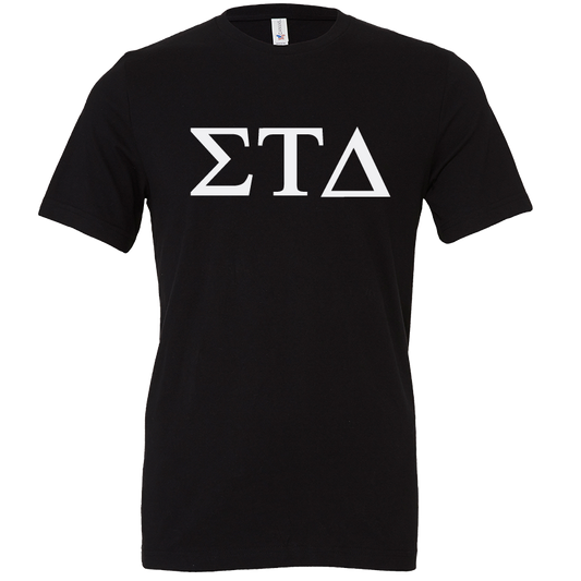 Sigma Tau Delta Lettered Short Sleeve T-Shirts