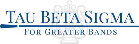 Tau Beta Sigma Stickers