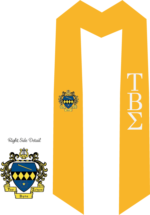 Tau Beta Sigma Graduation Stoles