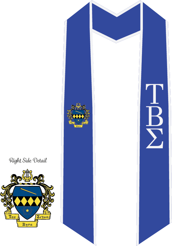 Tau Beta Sigma Graduation Stoles