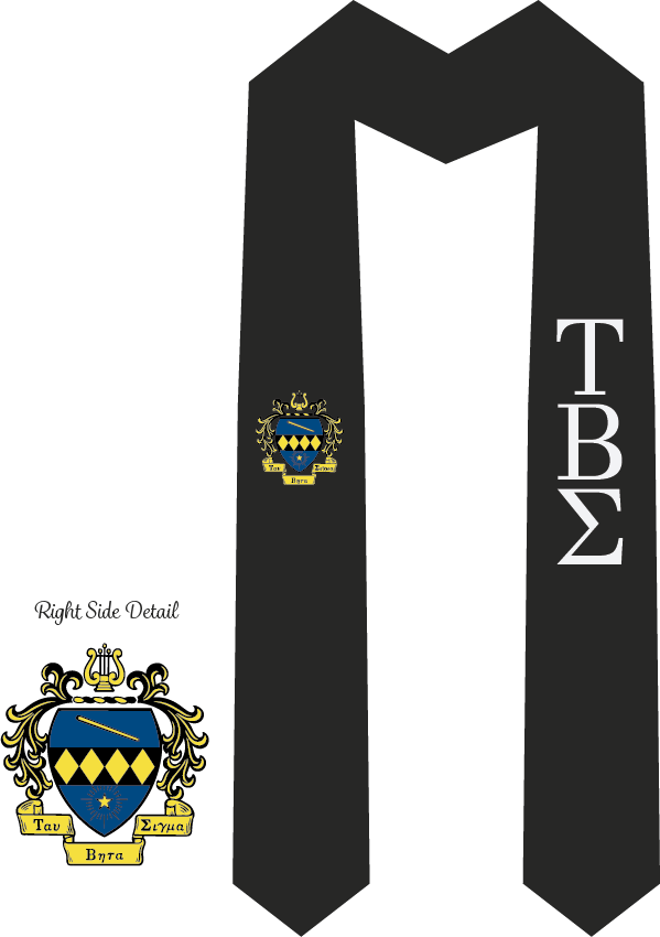Tau Beta Sigma Graduation Stoles