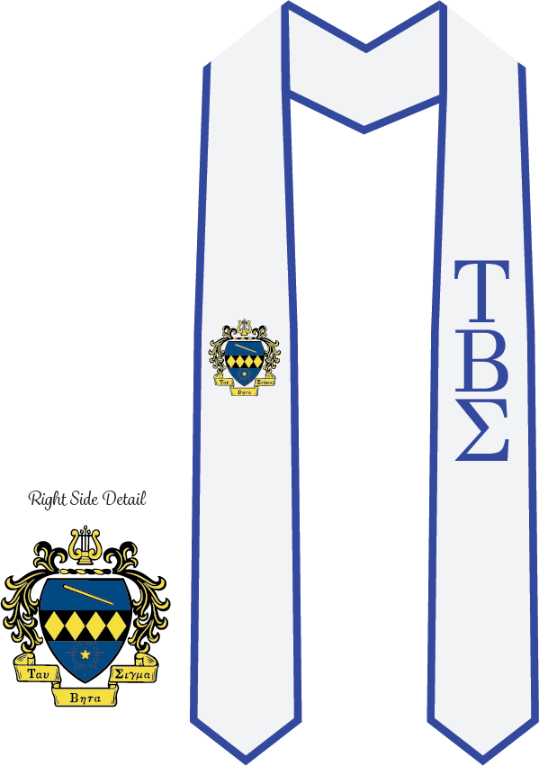 Tau Beta Sigma Graduation Stoles