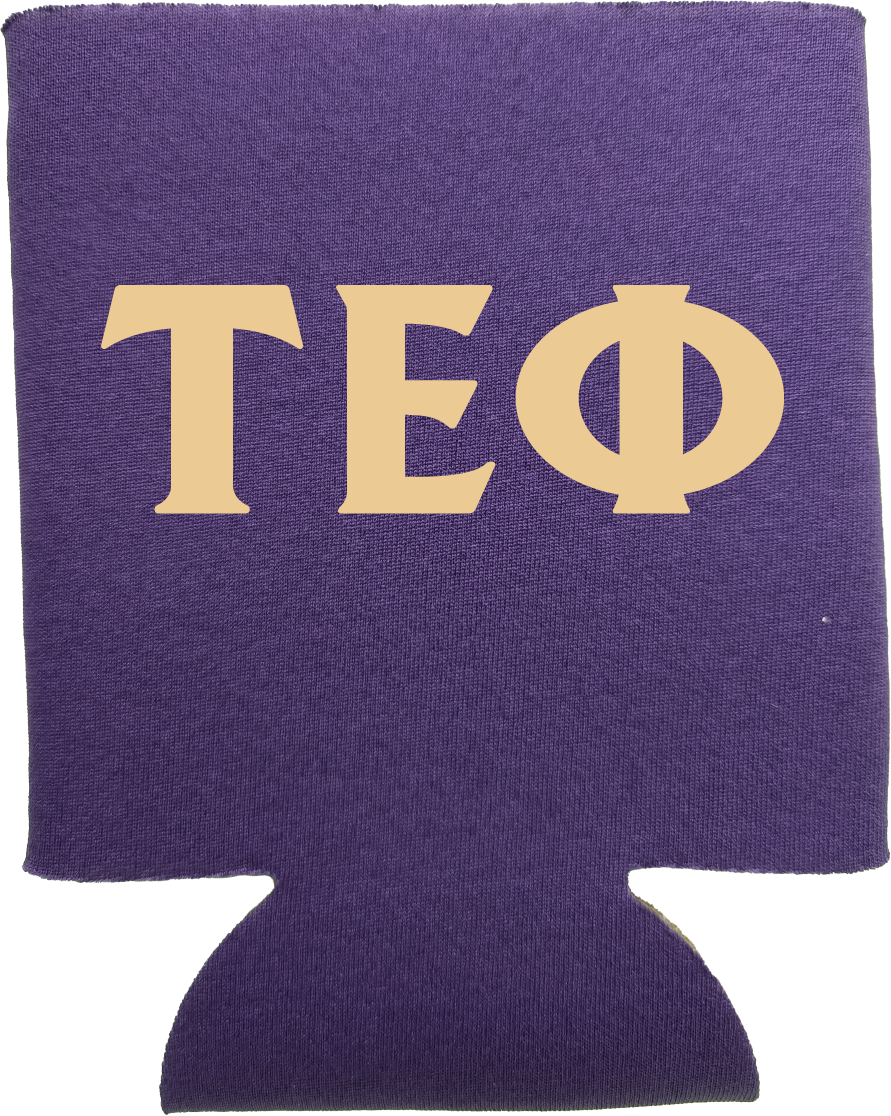 Tau Epsilon Phi Can Coozies