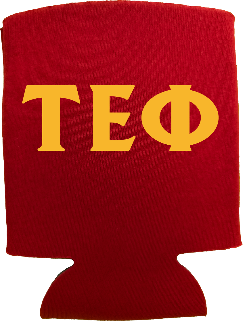 Tau Epsilon Phi Can Coozies