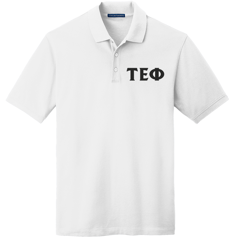 Tau Epsilon Phi Men's Embroidered Polo Shirt