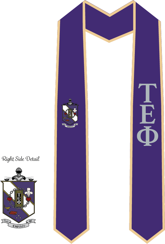 Tau Epsilon Phi Graduation Stoles