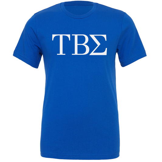 Tau Beta Sigma Lettered Short Sleeve T-Shirts