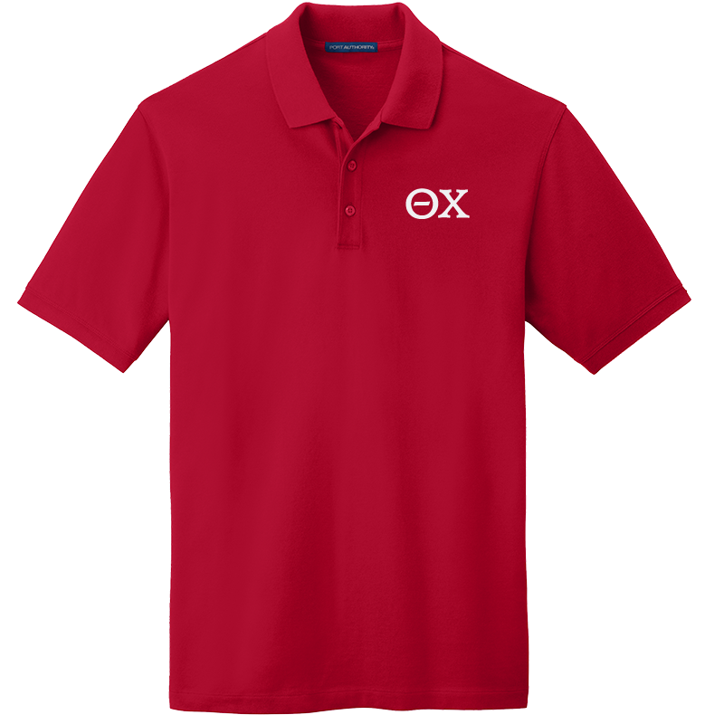Theta Chi Men's Embroidered Polo Shirt