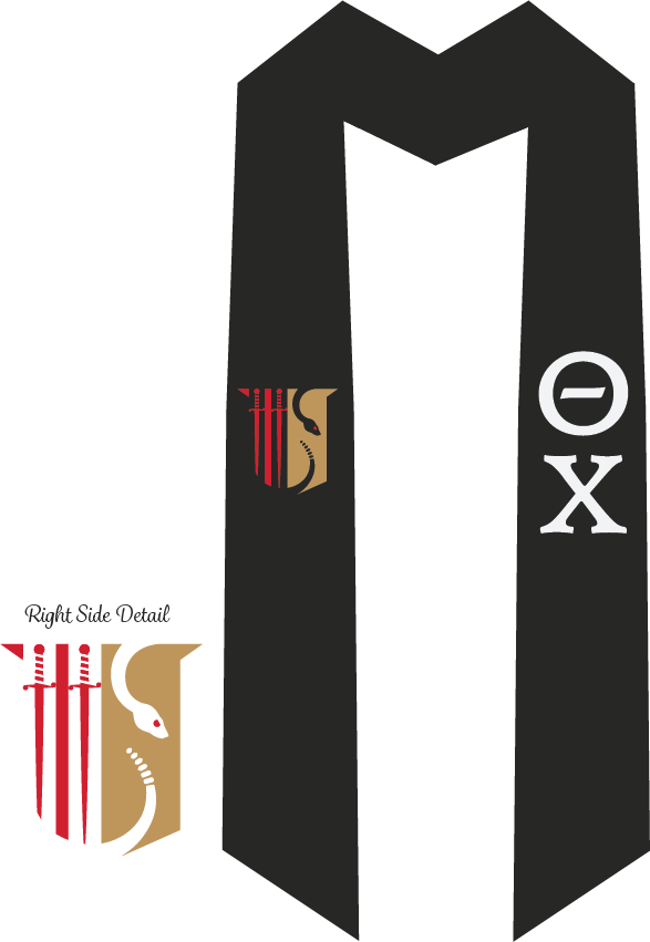 Theta Chi Graduation Stoles