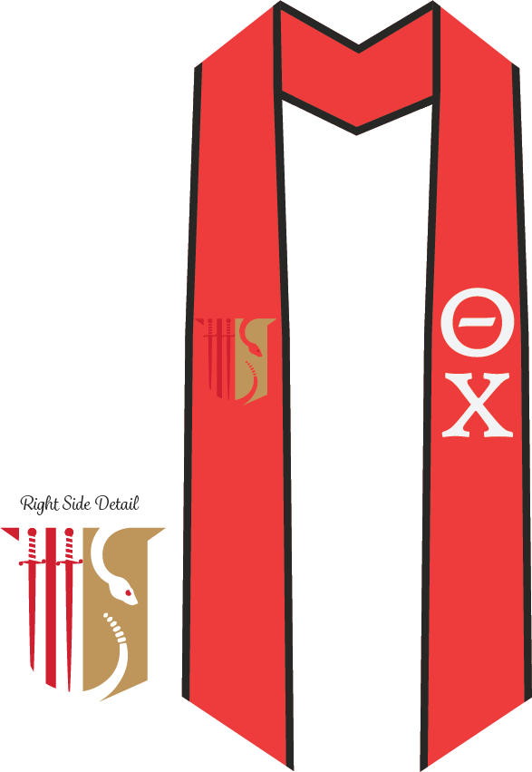 Theta Chi Graduation Stoles