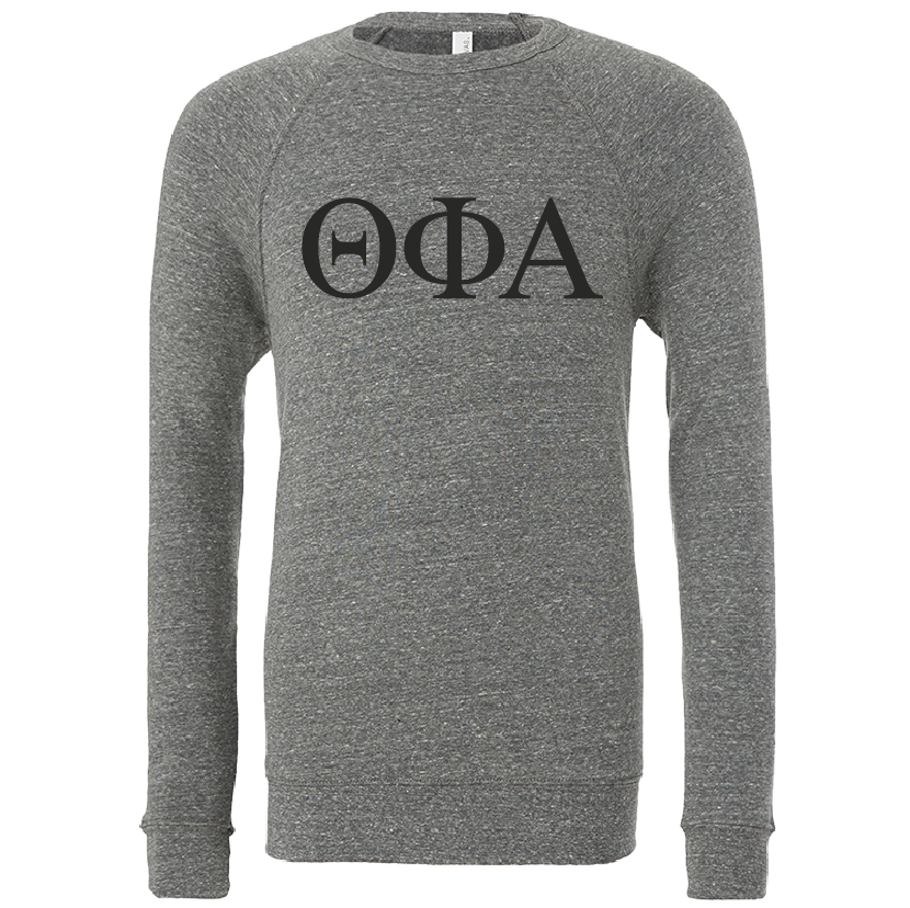 Theta Phi Alpha Lettered Crewneck Sweatshirts