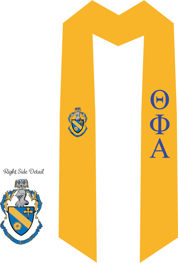 Theta Phi Alpha Graduation Stoles