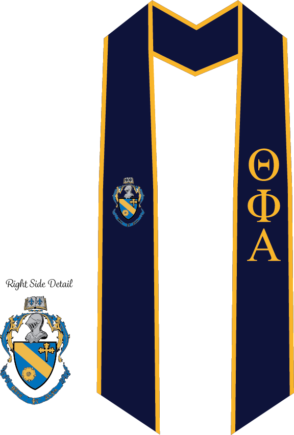 Theta Phi Alpha Graduation Stoles
