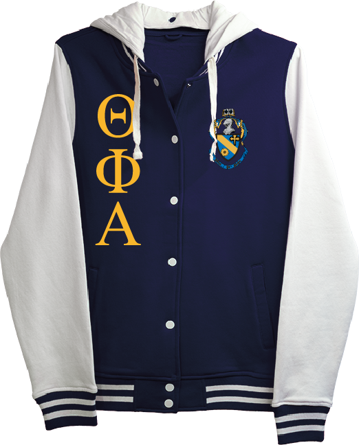 Theta Phi Alpha Varsity Hooded Sweatshirt