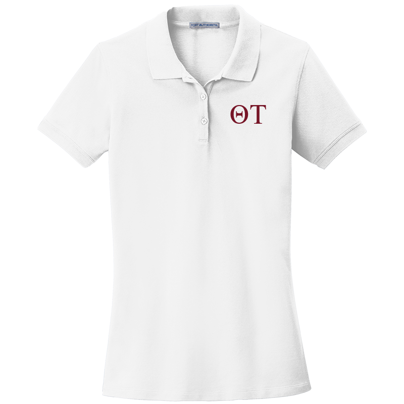 Theta Tau Ladies' Embroidered Polo Shirt