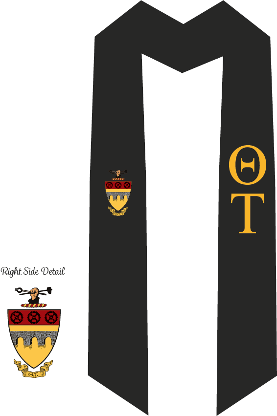 Theta Tau Graduation Stoles