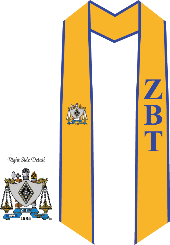 Zeta Beta Tau Graduation Stoles