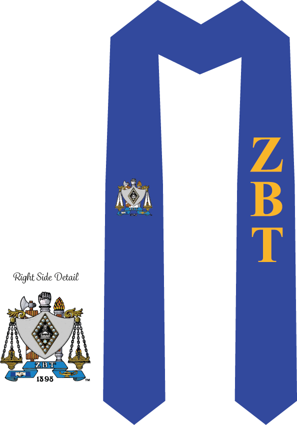 Zeta Beta Tau Graduation Stoles