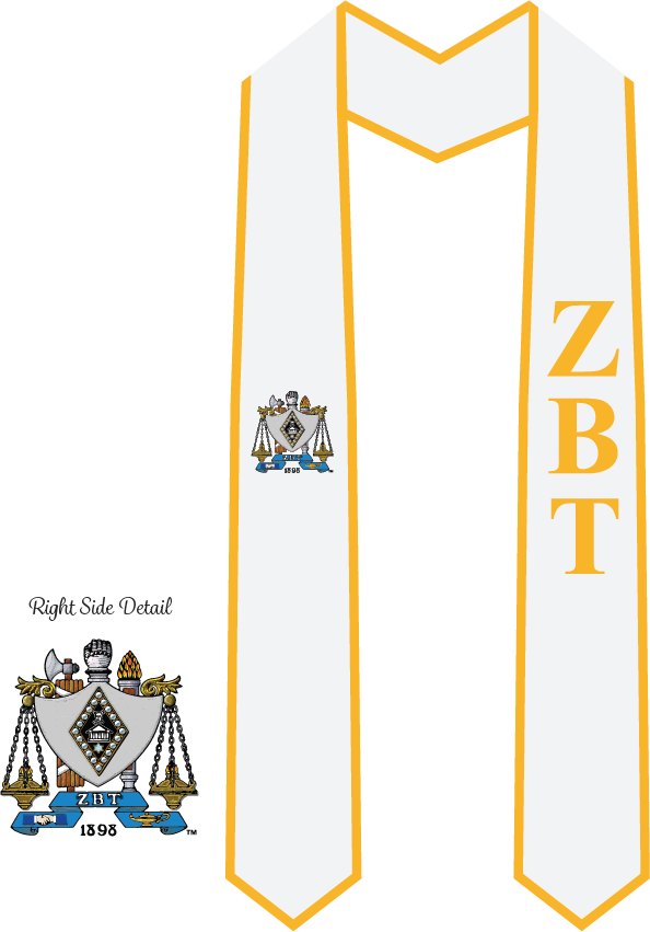 Zeta Beta Tau Graduation Stoles