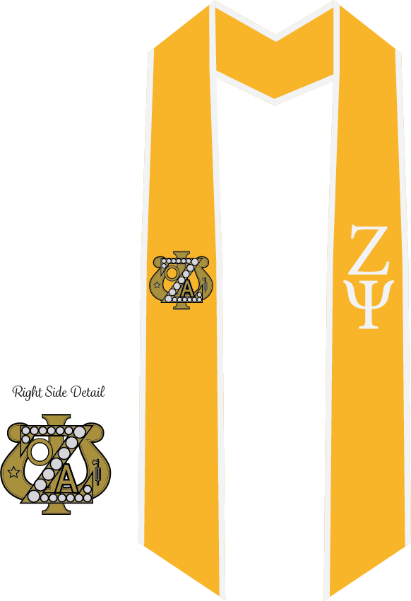 Zeta Psi Graduation Stoles