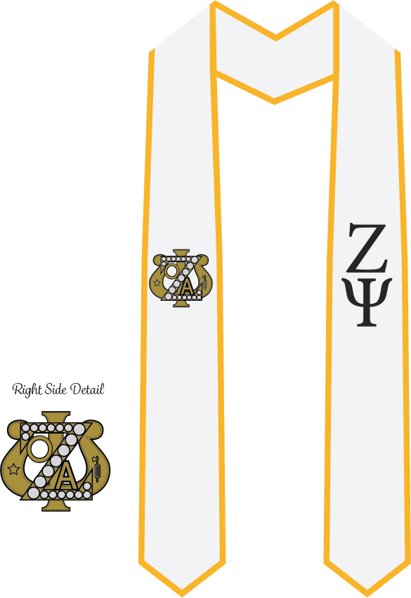 Zeta Psi Graduation Stoles