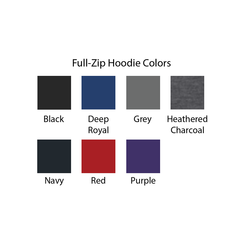 Pi Beta Phi Zip-Up Hooded Sweatshirts