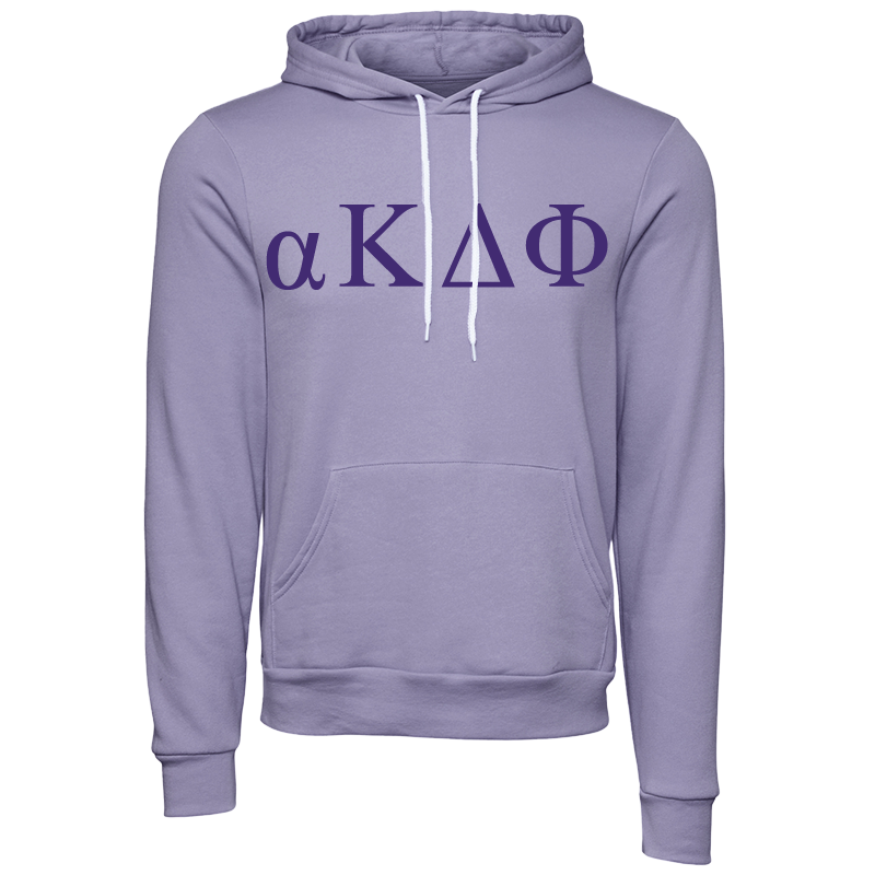 alpha Kappa Delta Phi Lettered Hooded Sweatshirts