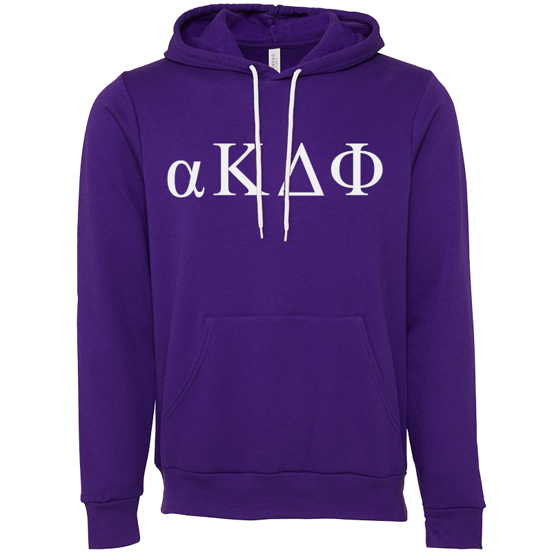 alpha Kappa Delta Phi Lettered Hooded Sweatshirts