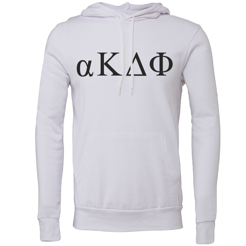alpha Kappa Delta Phi Lettered Hooded Sweatshirts