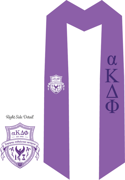 alpha Kappa Delta Phi Graduation Stoles