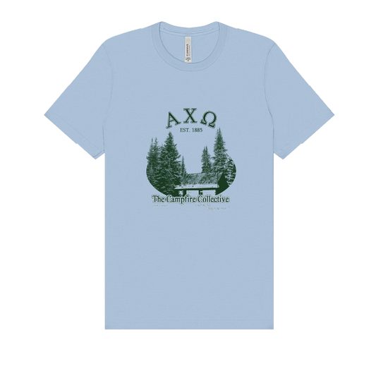 Alpha Chi Omega Forest Graphic T-Shirt