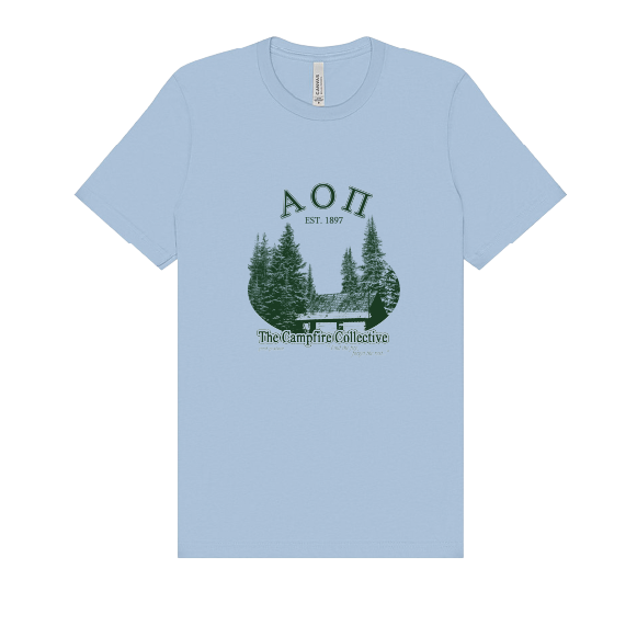 Alpha Omicron Pi Forest Graphic T-Shirt