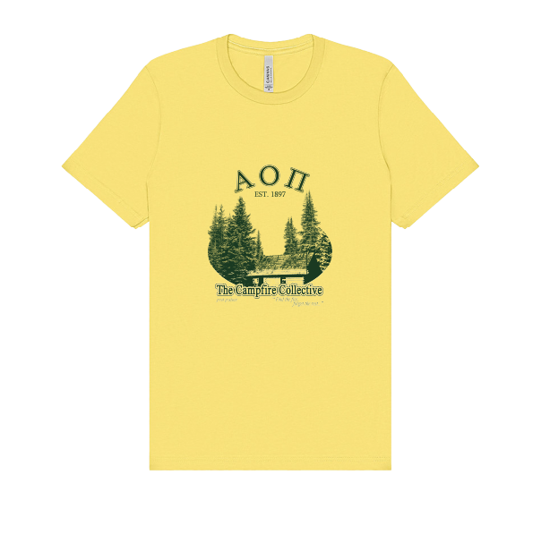 Alpha Omicron Pi Forest Graphic T-Shirt