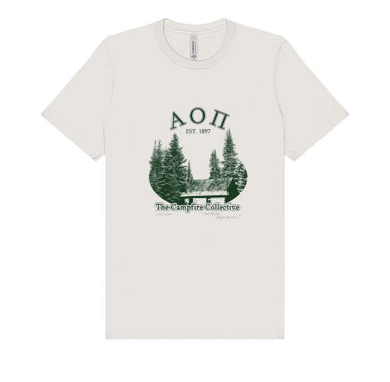 Alpha Omicron Pi Forest Graphic T-Shirt