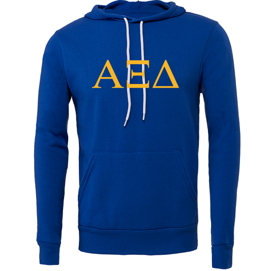 Alpha Xi Delta Lettered Hooded Sweatshirts