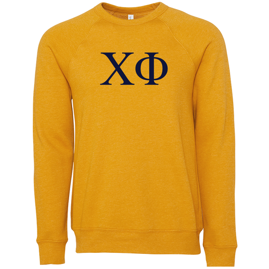 Chi Phi Lettered Crewneck Sweatshirts
