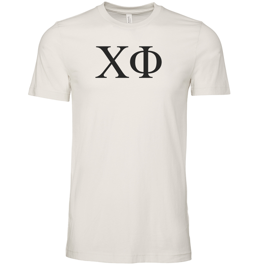 Chi Phi Lettered Short Sleeve T-Shirts