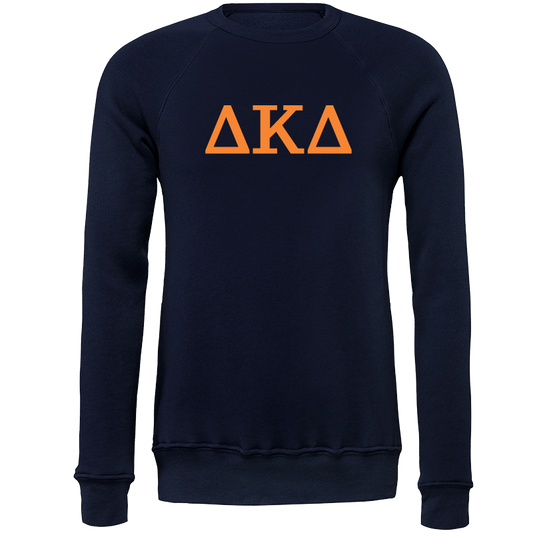 Delta Kappa Delta Lettered Crewneck Sweatshirts